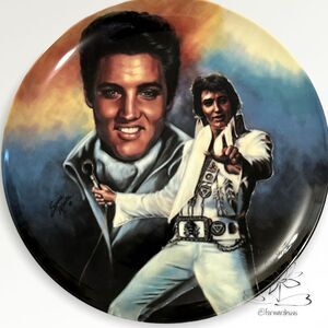Elvis Presley Limited Edition Collectors Plate With Certificate of Authenticity